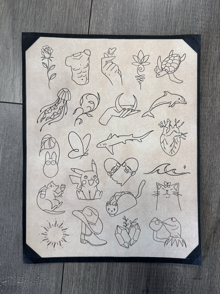 AftermathTattoo's tweet photo. AFTERMATH TATTOO
FLASH EVENT • JUNE 6TH
Join us for a full-day flash event featuring 100+ pre-drawn designs from our artists 
Flash pieces will range from $40–$120, with pricing depending on:
• Size
• Placement
📍 Aftermath Tattoo — Vernon, CT
📅 June 6th https://t.co/8CGTmtCNwP