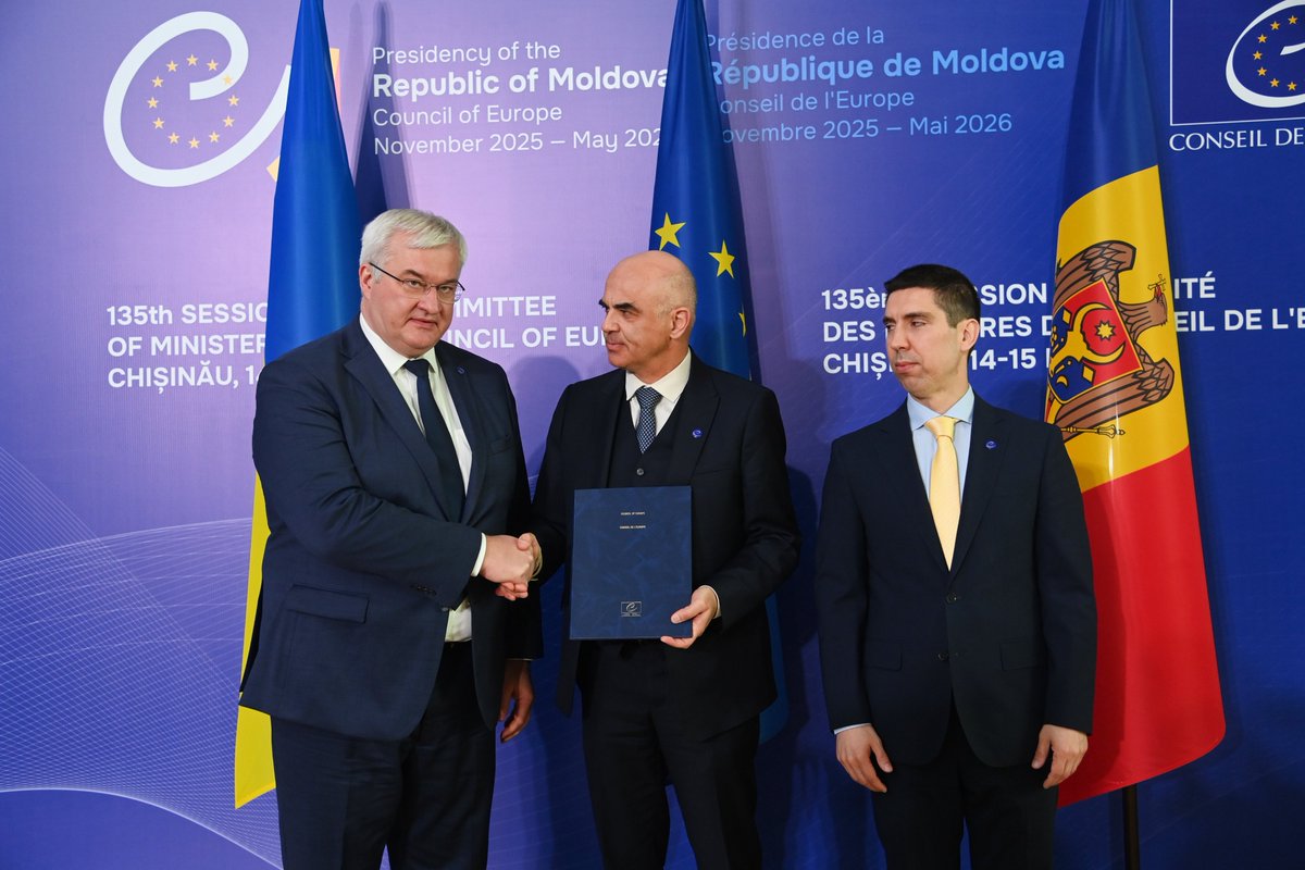 Council of Europe tweet media