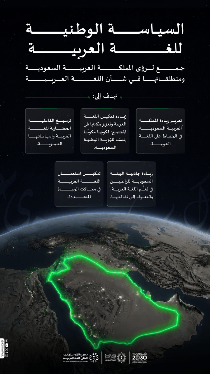 مجْمع الملك سلمان العالمي للغة العربية tweet media
