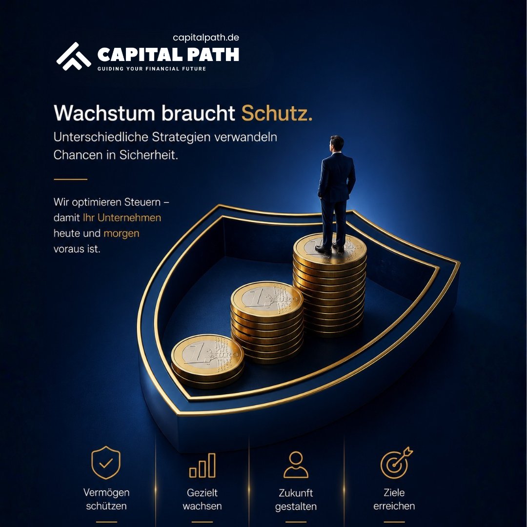 Capitalpath2025's tweet photo. 🛡️📈 Wachstum braucht Schutz.

Erfolgreicher Vermögensaufbau bedeutet mehr als nur Wachstum –
es geht um Sicherheit, Strategie und nachhaltige Entscheidungen.

🌐 https://t.co/2WVL6q7Q6o
#CapitalPath #Vermögensschutz #FinanzielleSicherheit #InvestmentStrategie #WealthManagement https://t.co/yhGEQ6itnp