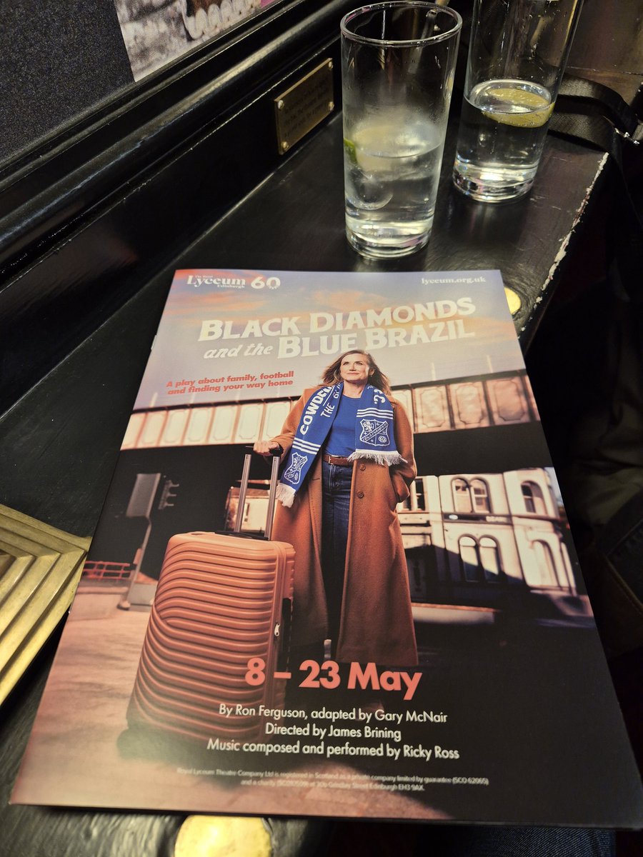 dicky_co's tweet photo. Went to see Black Diamonds and the Blue Brazil @lyceumedinburgh last night with the good lady.  Absolutely wonderful! 😃👍❤️
🌟🌟🌟🌟🌟 https://t.co/D7jNfqmXnM