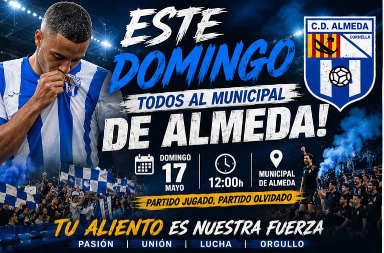 EB_CDAlmeda's tweet photo. 🔵⚪️ QUEREMOS SER DE PLAYOFF! 🔵⚪️

💙 Podemos hacer PlayOff si ganamos esta semana y Deportivo Paraguay y San Lorenzo no puntúan más que nosotros. 

👀 Jornada unificada para todos los equipos.

🔵⚪️ OS NECESITAMOS A TODOS! https://t.co/rikfQPgA4m