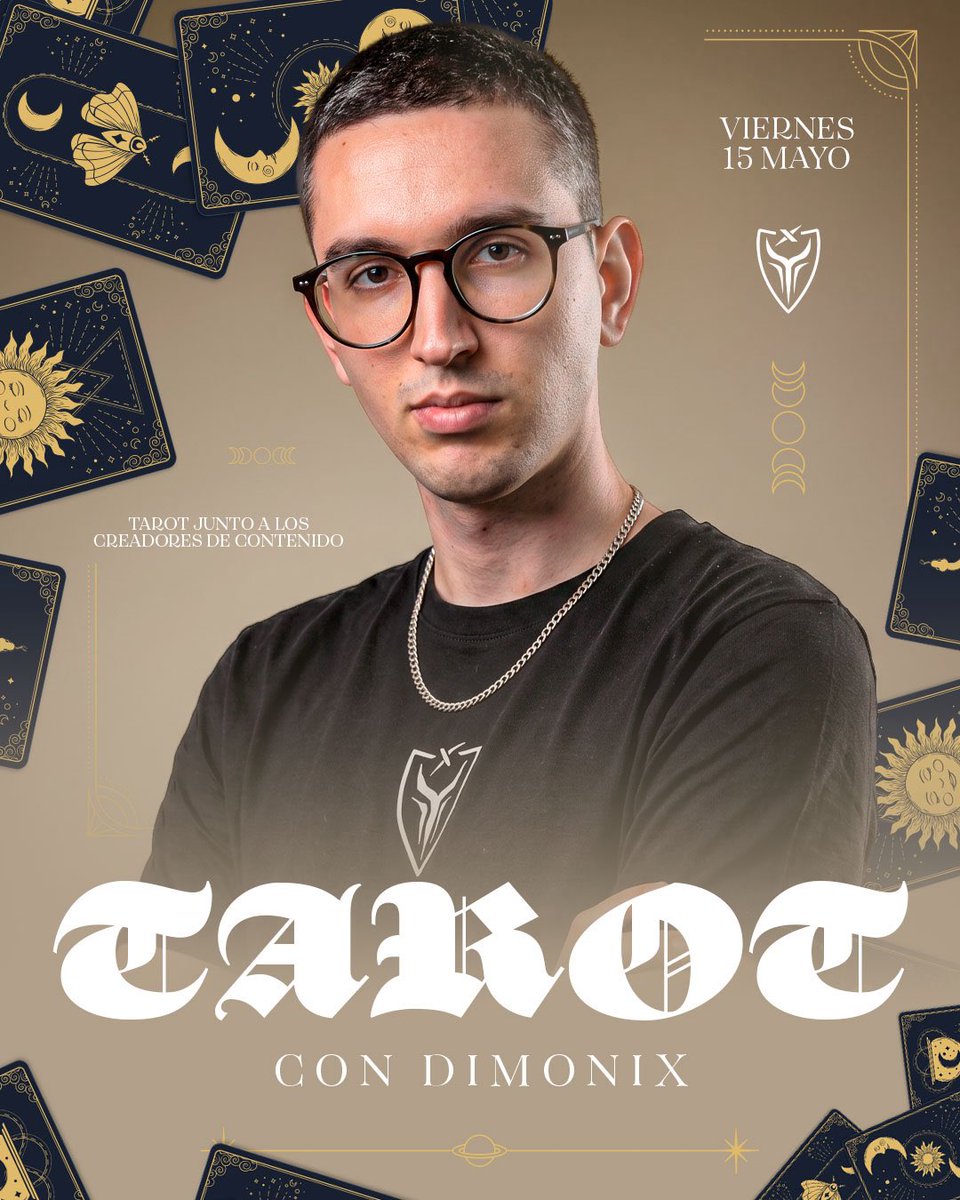 DimoniXEsports's tweet photo. ¡NO te pierdas el STREAM de hoy, 𝗧𝗔𝗥𝗢𝗧 con nuestros CREADORES de CONTENIDO! 🔮

💫 Esto va a ser increíble, os esperamos a las 20:00 con:

🙅🏻‍♂️ @soypayro 
🙅🏻‍♂️ @Urch1n_Pb 
🙅🏻‍♂️ @VORTEXS_MC 
🙅🏻‍♀️ @woniecris 
🙅🏻‍♀️ @viirdzzz 

#MásQueUnAlma 💙 https://t.co/sYsyHs8WZh