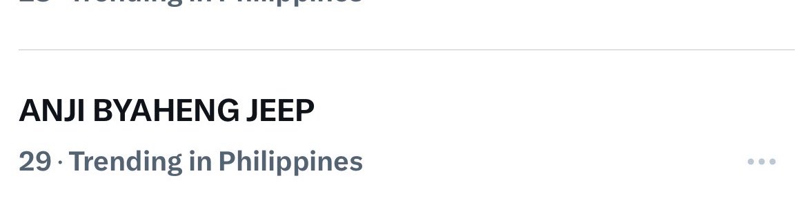 Goluuv's tweet photo. Welcome back team anji walang kupas nandyan pa din for anj

ANJI BYAHENG JEEP
#AnjiSalvacion https://t.co/Ldh3DjdiP5
