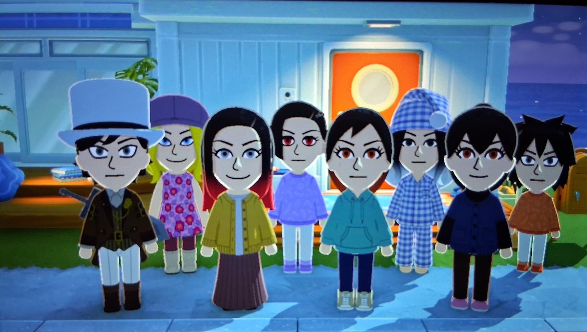 LoneWolfDaniel's tweet photo. Shadow's and Zhu Yuan's house has hit the maximum number of peeps who can live in a house with the addition of Akari. (She's standing in between Shadow and Ember.)

Lapis, who was living in Shadow's and Zhu Yuan's house, decided to move out to live with Palutena and April O'Neil. https://t.co/dh71eD5yL3