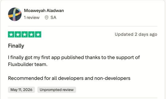 InspireUI's tweet photo. βοΈβοΈβοΈβοΈβοΈ from SAπΈπ¦
Thank you for your feedback β€οΈ Wishing you great health and happiness!
π Easy to convert your Website into #Apps (and #PWA) or build your Apps from scratch using https://t.co/UsIfJMQsuK
Try it for FREE now
#FluxBuilder #appbuilder #webtoapp #AppDevelopment https://t.co/rpbY0zLdjl