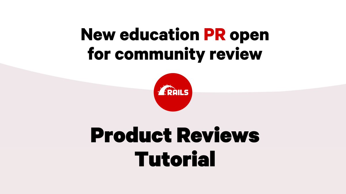 Ruby on Rails tweet media
