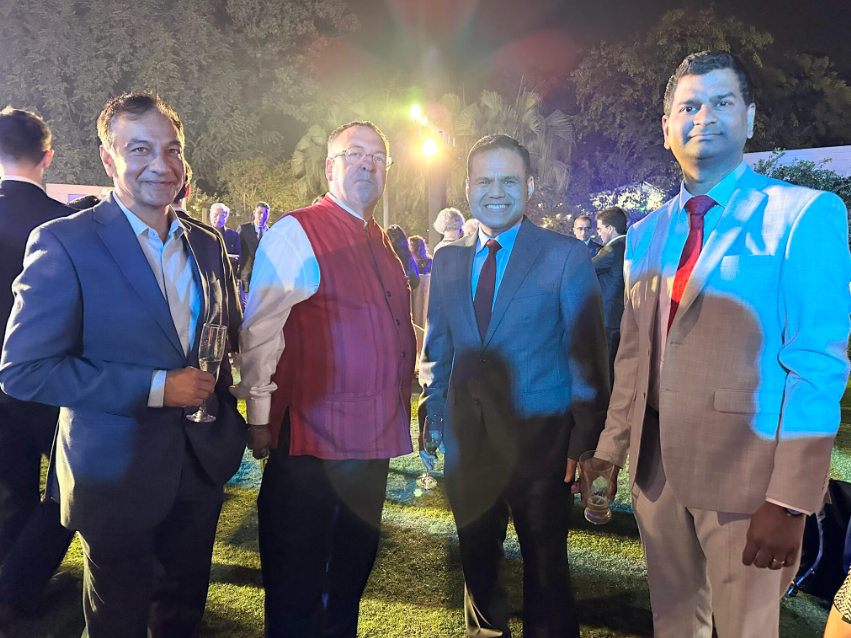 DeepInfinityAI's tweet photo. Honoured to attend “Shaping Tomorrow – The UK AI Showcase &amp; Reception” hosted by the British High Commissioner, Ms Lindy Cameron CB OBE, at the High Commissioner’s Residence in New Delhi - Feb 2026. https://t.co/K57znmqOpG