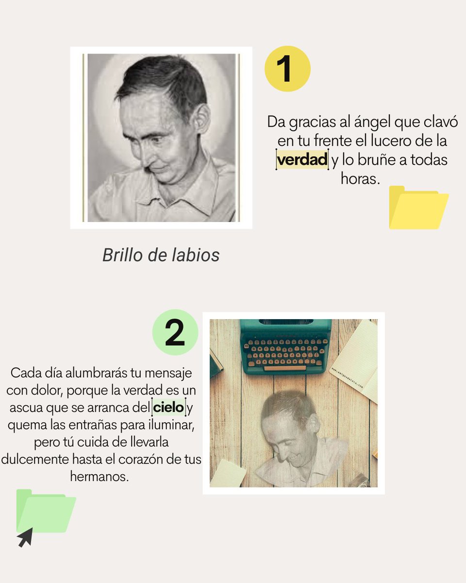 CECS_CEE's tweet photo. En un día para la representación de grandes figuras, dedicamos un espacio al sensacional Beato Lolo 👏

En pleno camino a la #JornadaMundialComunicacionesSociales elogiamos trabajos como el decálogo del periodista📰

Así es como lo hubiera presentado en la actualidad 😉

#CECS💚 https://t.co/cYni169HkW