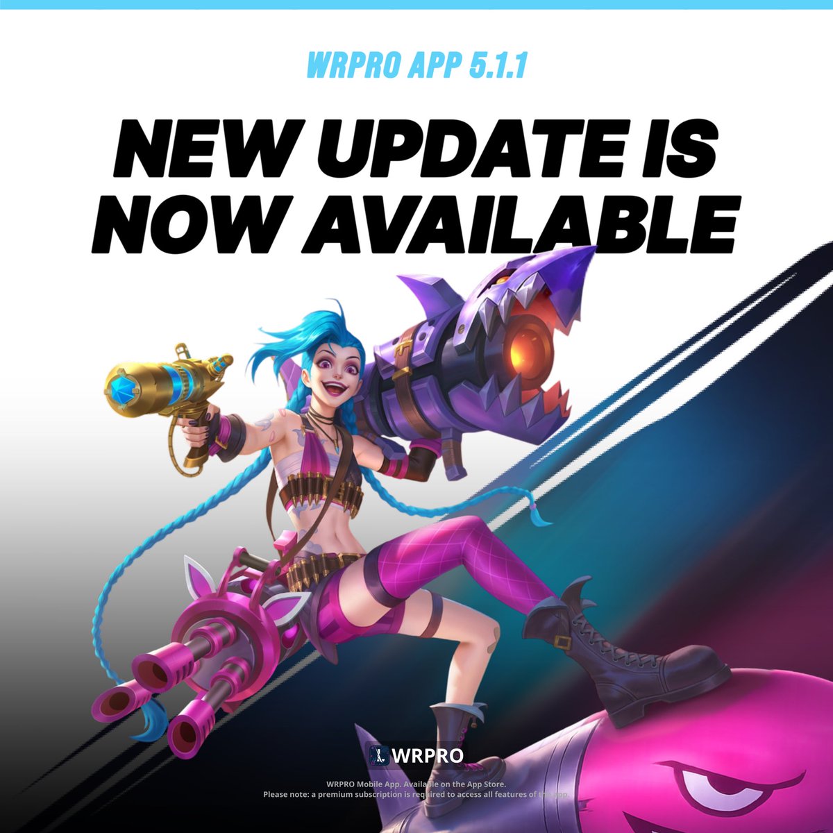 wrproapp's tweet photo. New update 5.1.1 is now available in the App Store! Details in the update description 

#wildrift #wrpro https://t.co/t6lIdeMP1w