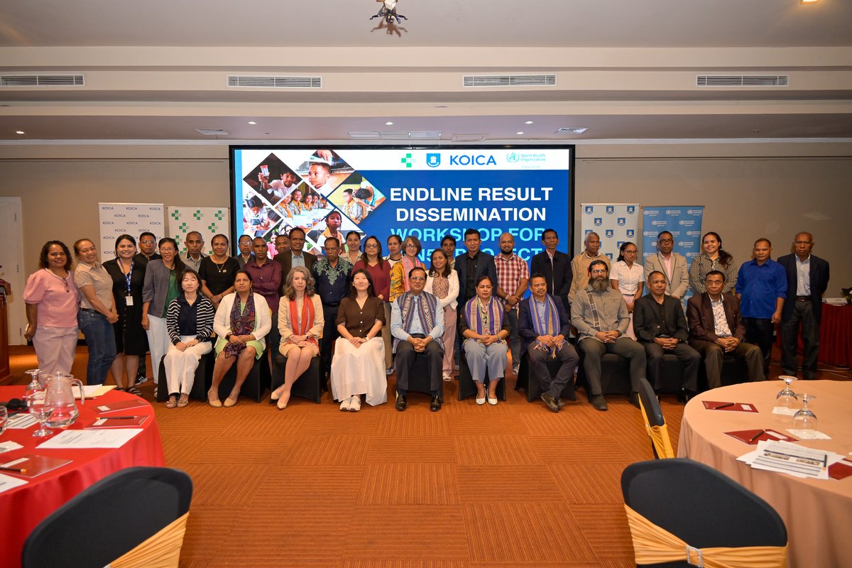 WHO Timor-Leste tweet media