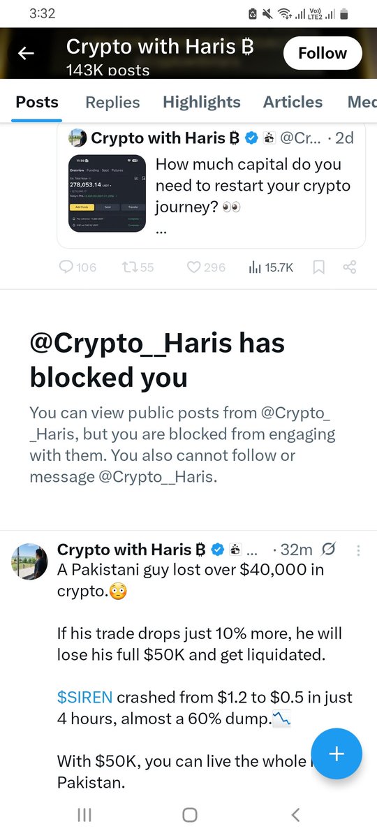 digitaldynamo48's tweet photo. scammer blocked me 😄 https://t.co/NuBL9ok9iY
