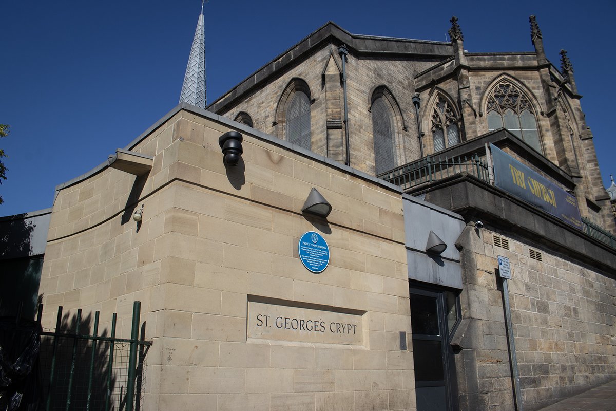 St George's Crypt tweet media