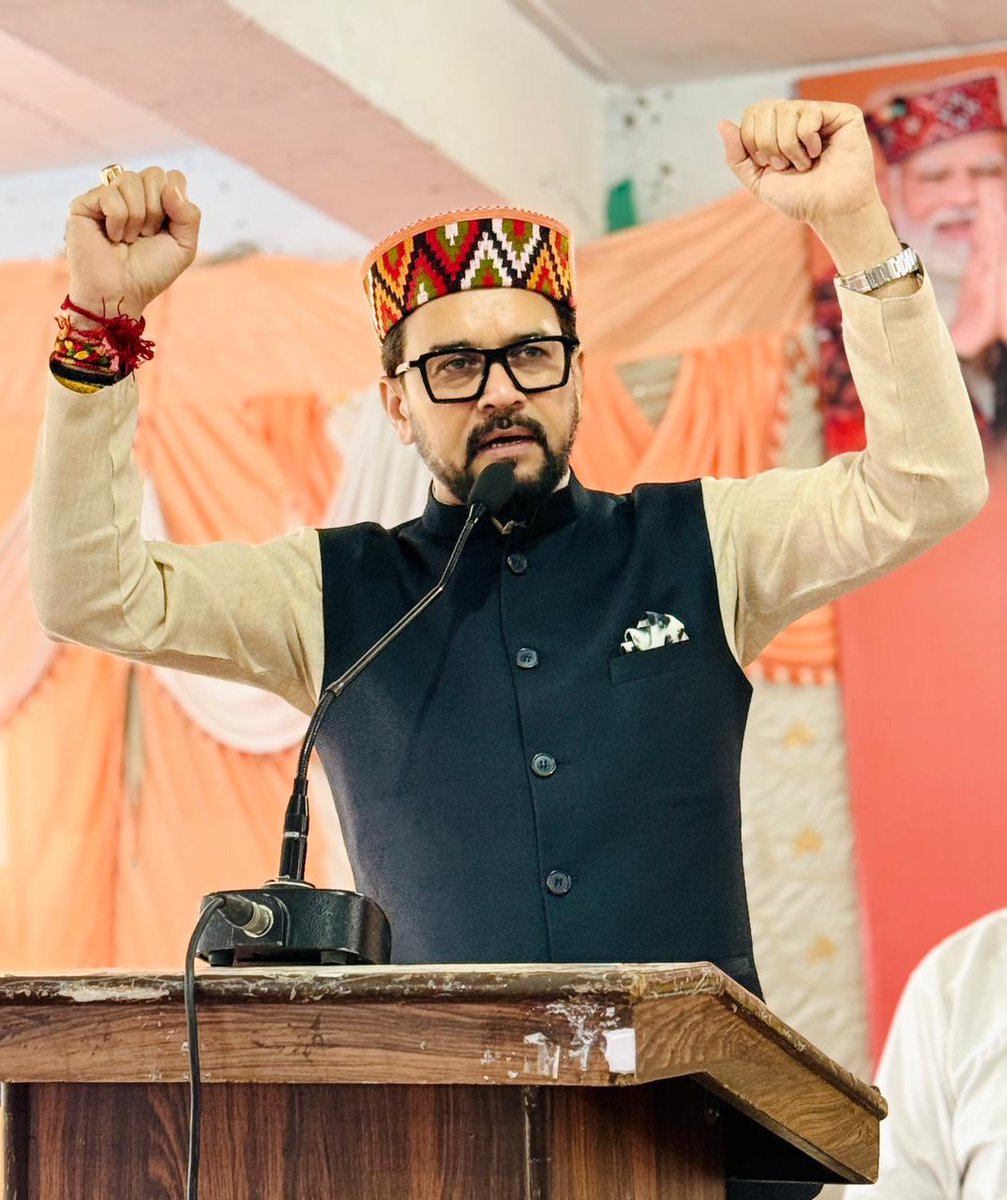 Anurag Thakur tweet media