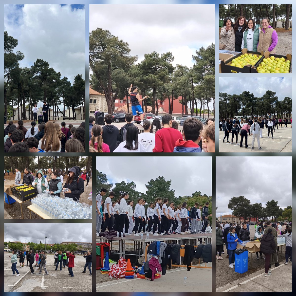 IESADAJA's tweet photo. Otra fantástica edición de la EF en la Calle 👟🏃🏼‍♂️🍎🤾‍♂️🕺🏼
El miércoles vivimos una mañana inolvidable junto a toda la comunidad educativa.
#somosadaja #somoseducacyl #aprenderhaciendo https://t.co/kvTrO2IV5g
