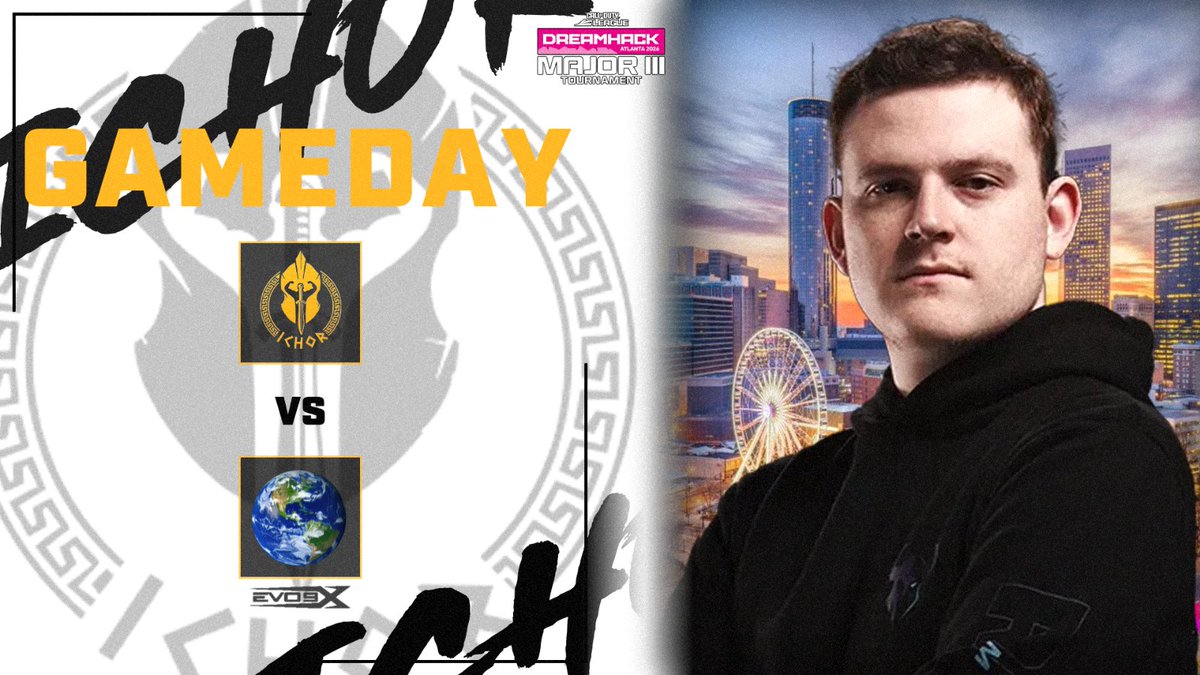 Ichor_GG's tweet photo. Good morning from MAJORIII!!! Today is ICHOR vs the world 👿 #majorIII 
@ChrisRadial 
@Noysii 
@Fame_mK2 
@Proffecide 
@COD_Esports https://t.co/bvoEAaZb46