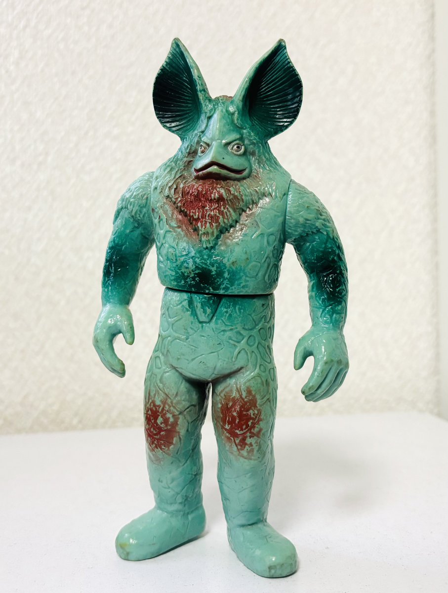 旧ウルトラ怪獣シリーズ イカルス星人 1983年から使われていた、旧金型