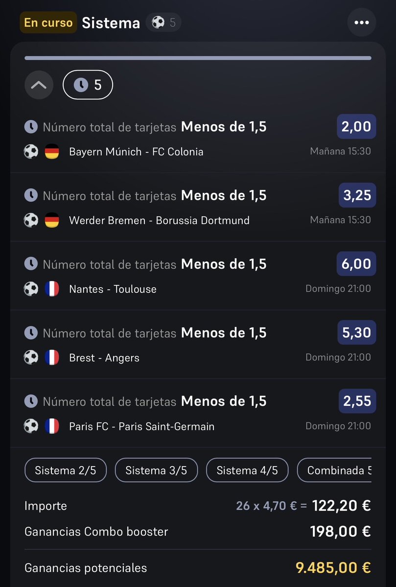 Porros hechos apuesta tweet media