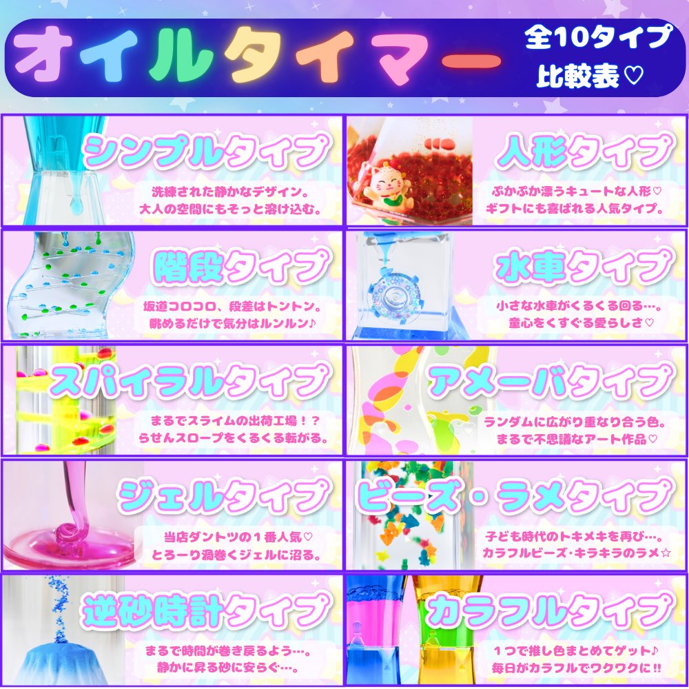 オイルタイマーの宝箱🫧🌈ちゃんココ tweet media