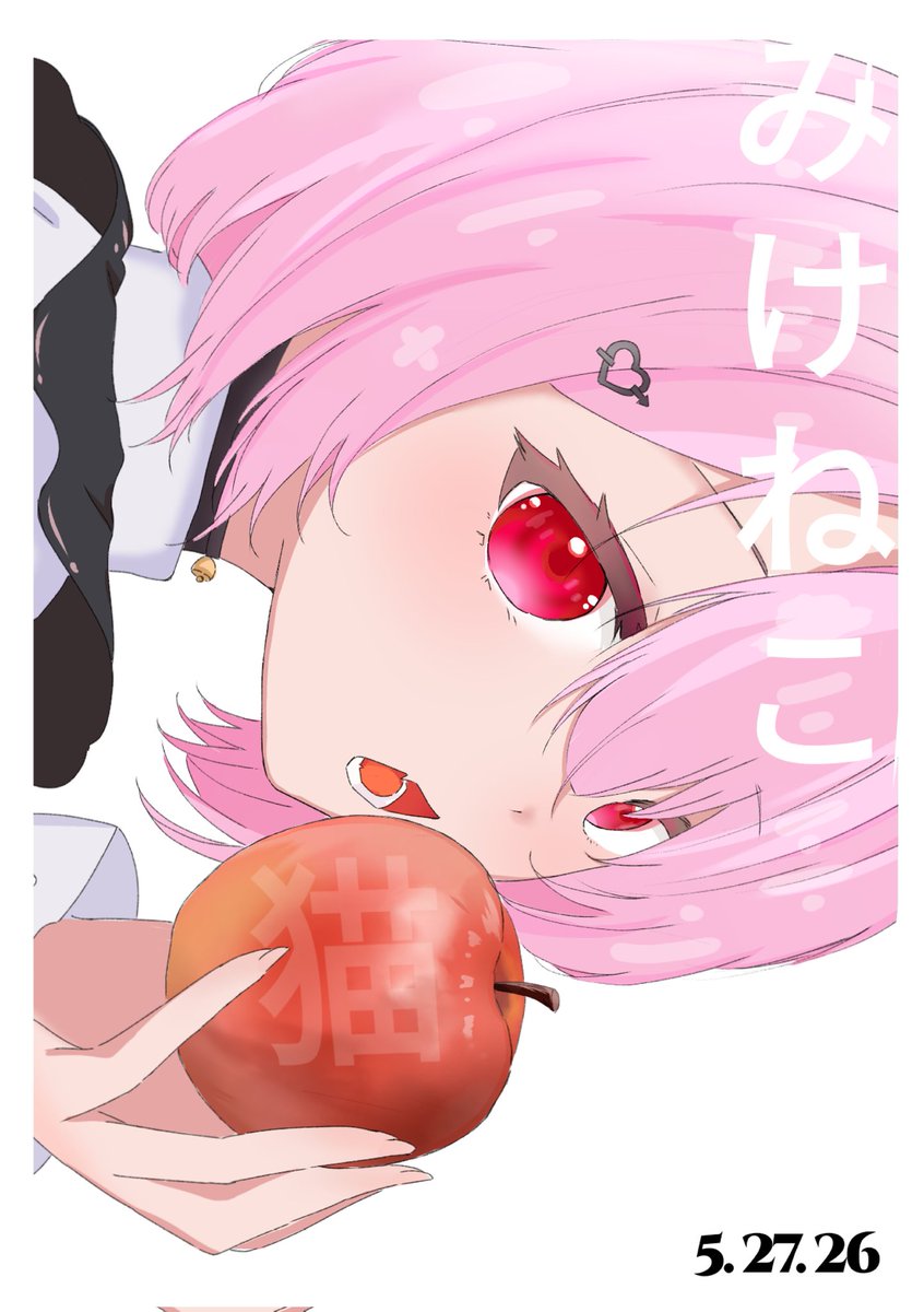 spriggan030's tweet photo. なんとなく自分のイラストをデザイン風にしてみた。✨💕🌸 https://t.co/HJ0deMCNX9