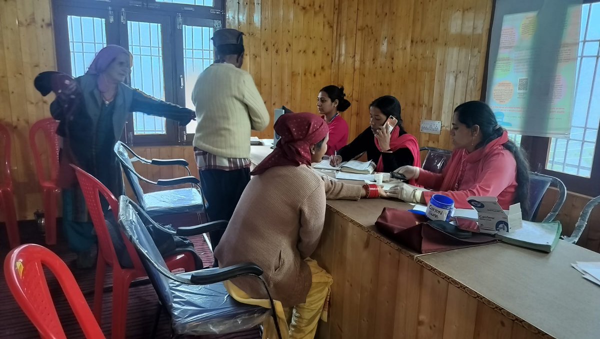 TbKullu's tweet photo. Ayushman Arogya Shivir held at High Risk Village Sarga, Block Nirmand, Distt Kullu H. P. on dated 15-05-2026.
*Total number of X-RAY done-113
#TBMuktKullu
#TBMuktHimachal
#TBMuktBharat
#TBHaregaDeshJeetega https://t.co/pTWijCbWat