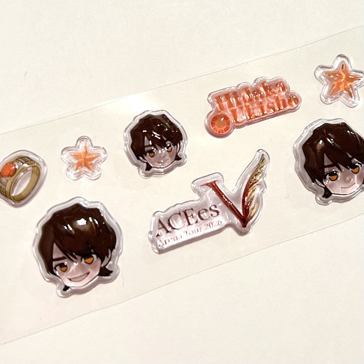 ACEes Arena Tour 2026 Vのグッズ 一部が届きました💍✨ ペンラと