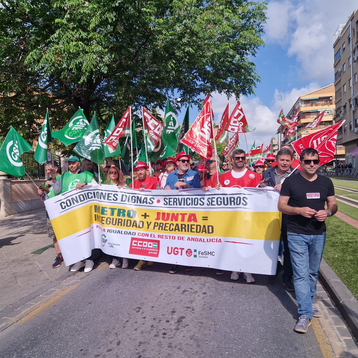 CCOO Granada tweet media