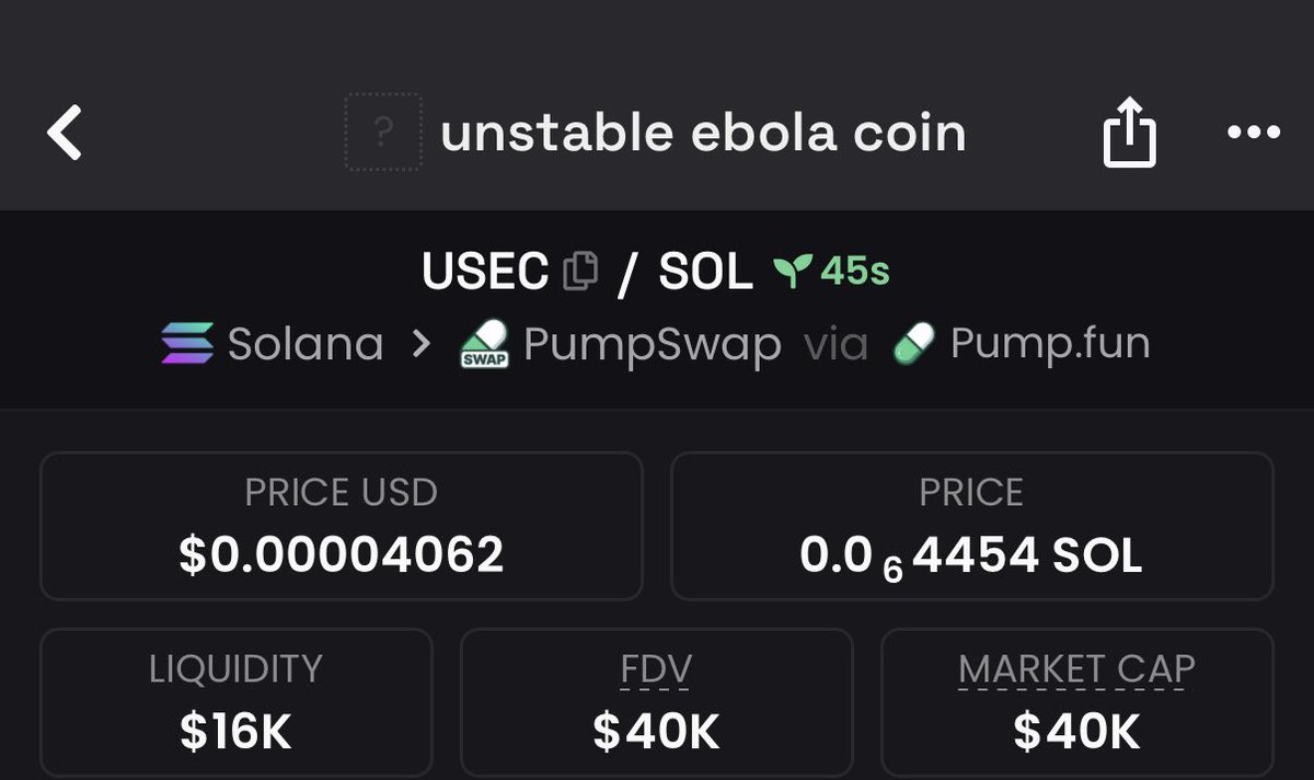 Coin_scientists's tweet photo. I Spotted $USEC at $40k Mcap 📈

CA: b77PRZ39rF5tWL89aARgsaCsC84K5M4Bq41mq7xpump 

#SOL #USEC #Altcoins #Crypto https://t.co/p7WLRq02Sj
