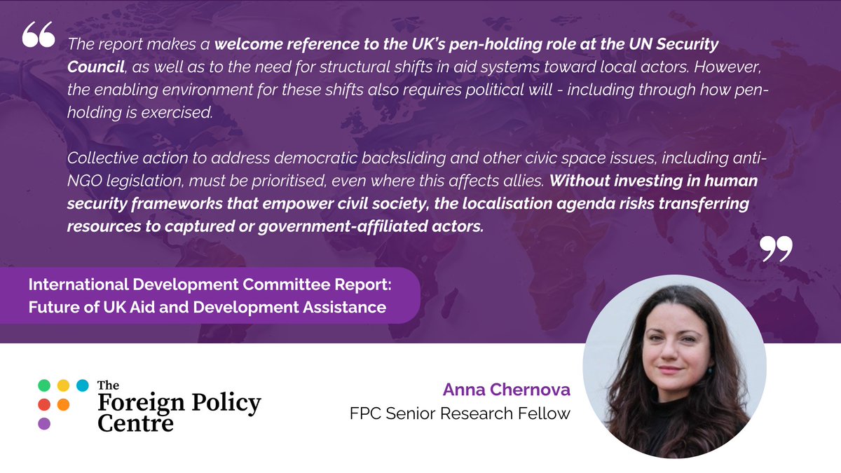 Foreign Policy Centre tweet media