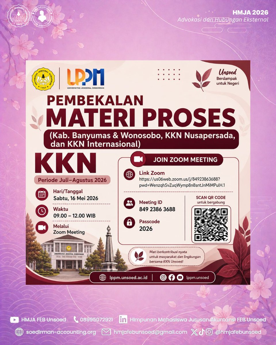 HMJA FEB Unsoed tweet media
