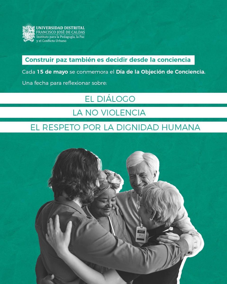 Instituto de Paz de la Universidad Distrital tweet media