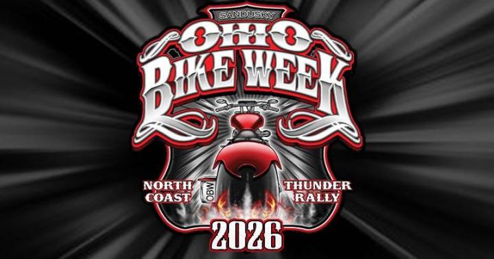 CycleFishEvents's tweet photo. Ohio Bike Week 2026 (https://t.co/j22OuYK99h) 9 Days of Motorcycles, Music and Fun featuring Live Entertainment with tons of Bands playing throughout the week. Rides, Vendors, Great Food &amp; Drink &amp; a Whole Lot More!!!

#ohiobikeweek #bikeweek #cyclefish https://t.co/qwYbUCM8ue