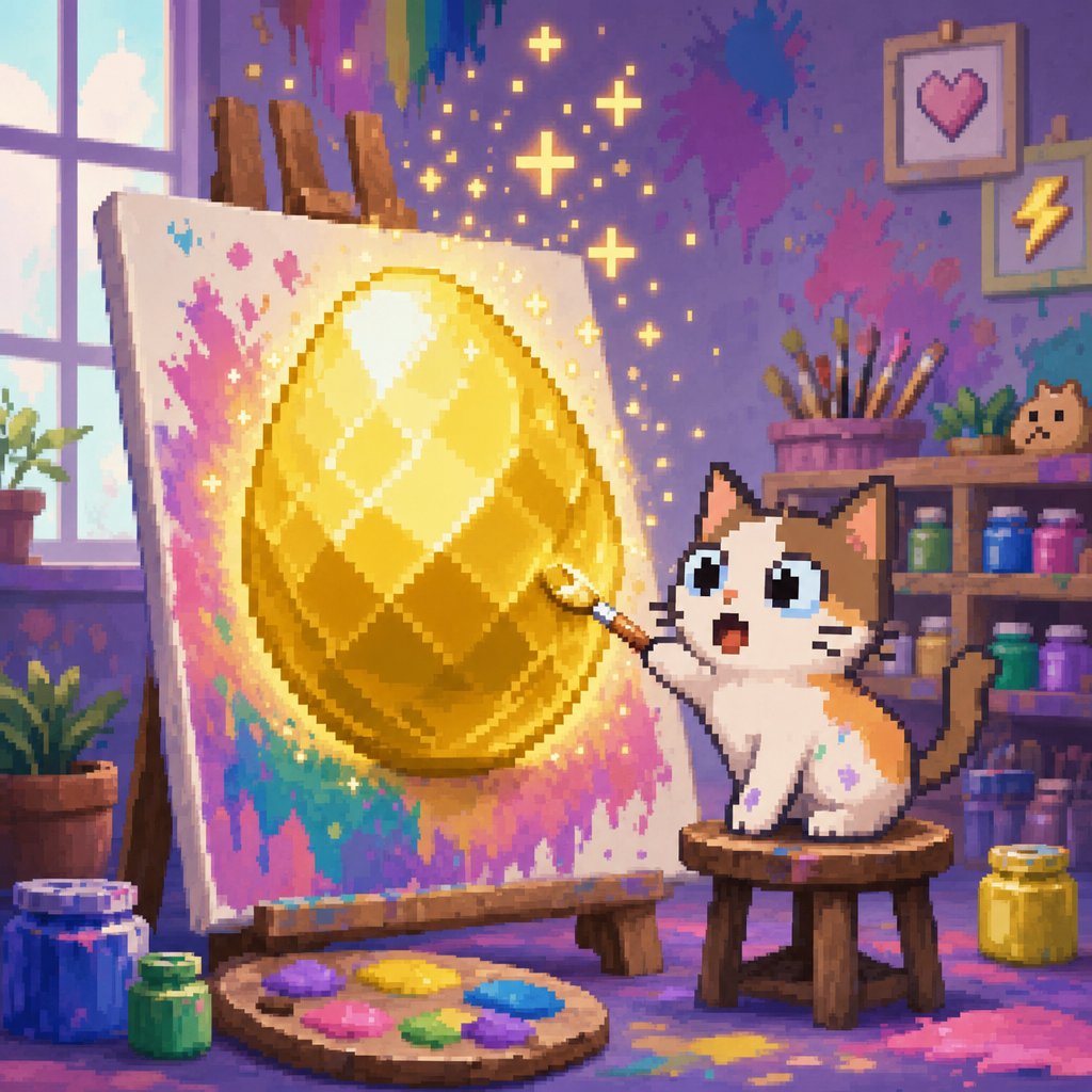 RSgorlom's tweet photo. @CryptoKitties thinking about kitties and 🥚 https://t.co/QFIukxVy6E