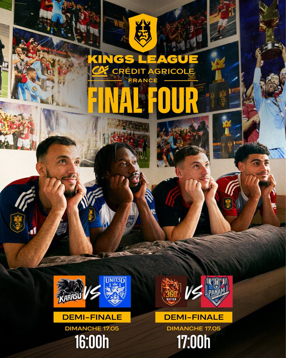 Kings League Crédit Agricole France tweet media