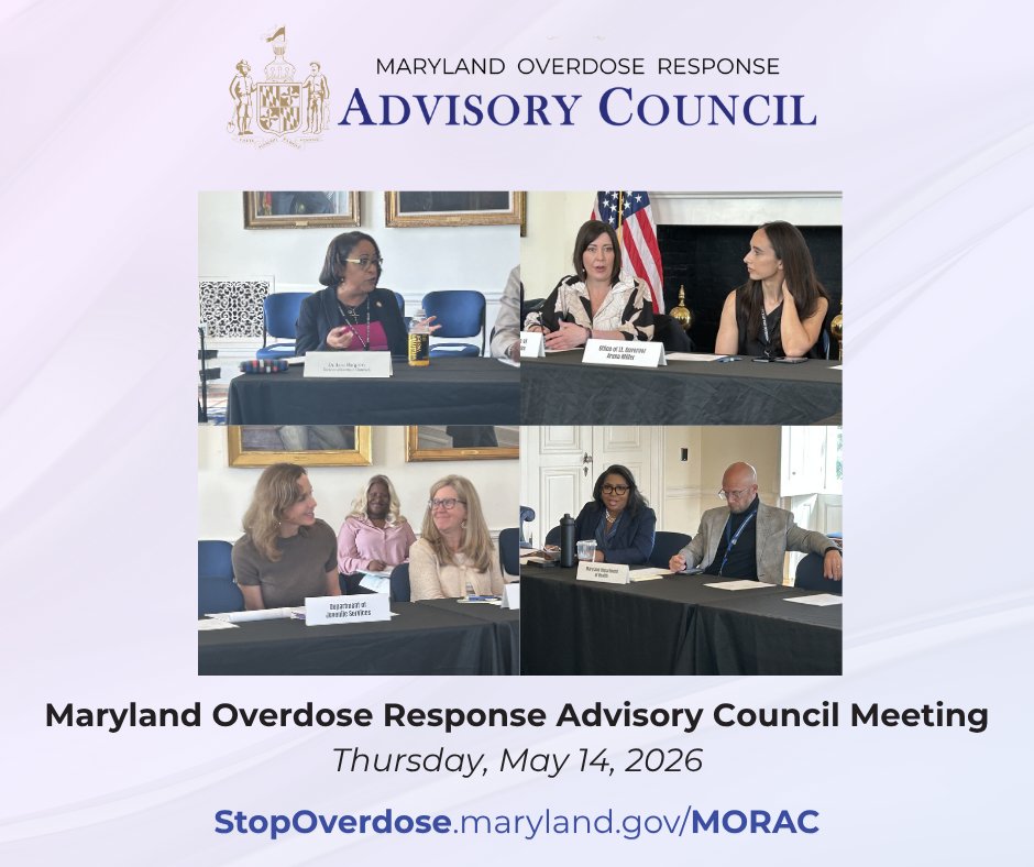 Maryland's Office of Overdose Response tweet media
