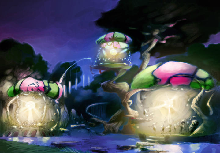 Here is the Fantastic Looking Rayman 4 (Phoenix Studios) Concept Art! # ...
