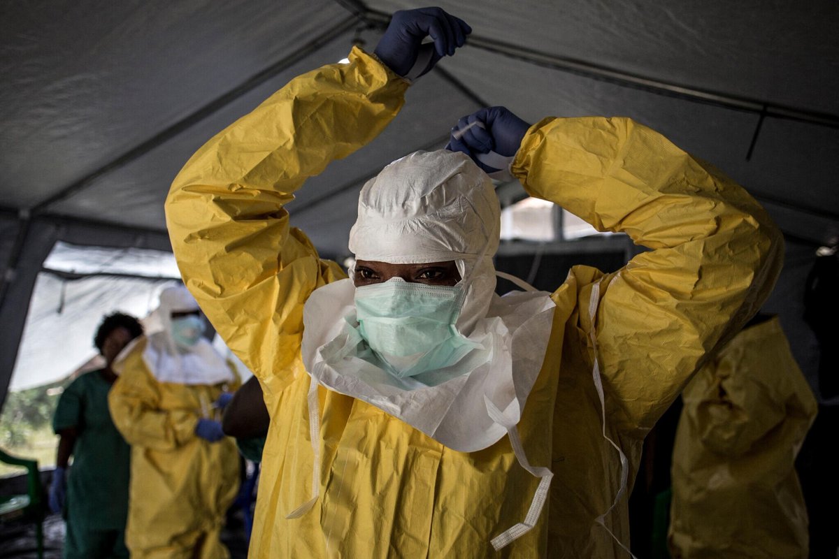 le_Parisien's tweet photo. « Un risque élevé de propagation » : la RDC frappée par une nouvelle épidémie d’Ebola, 65 décès suspects
➡️ https://t.co/yOZ8jH1ryY https://t.co/bU0x6e5m77