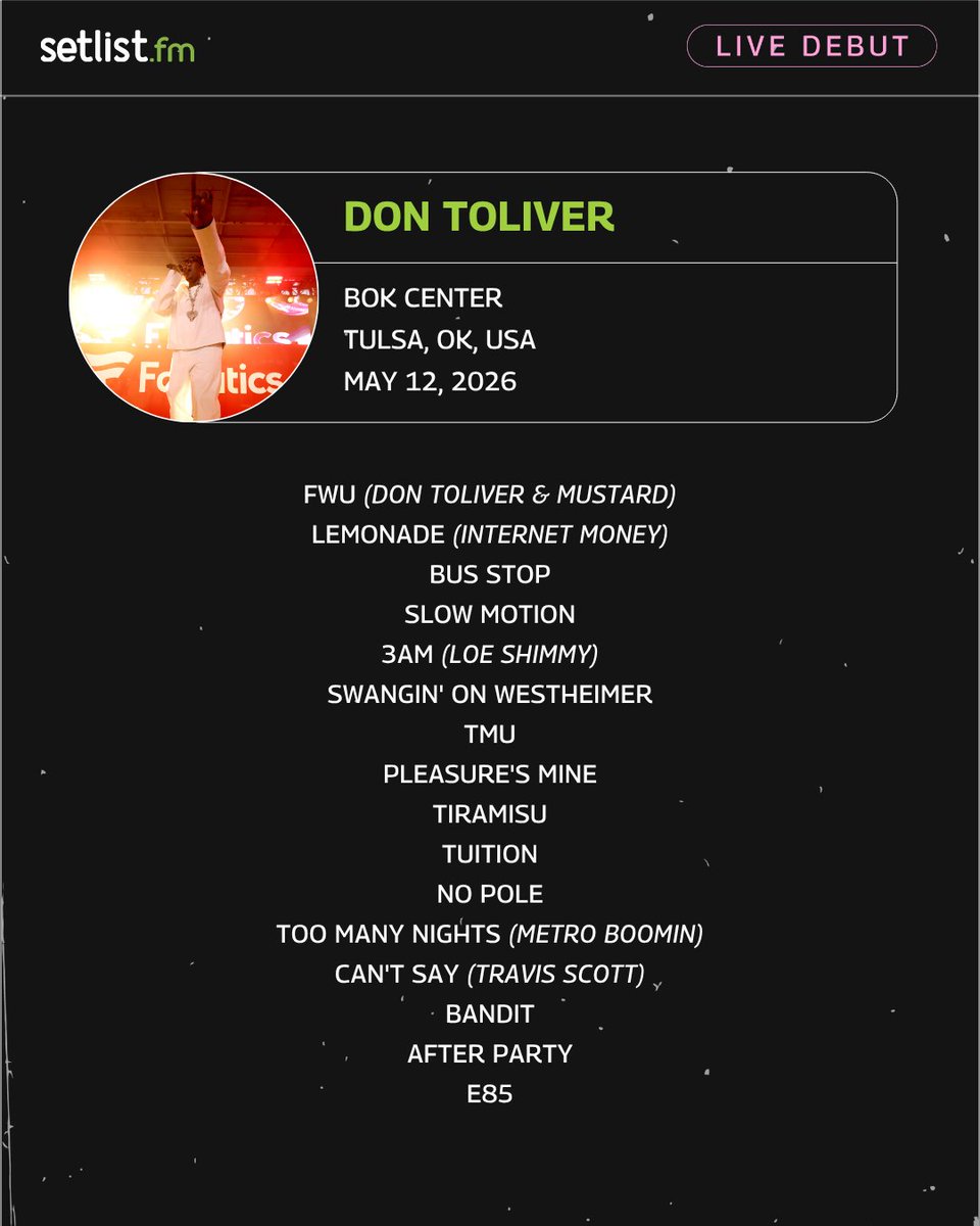 setlist.fm tweet media