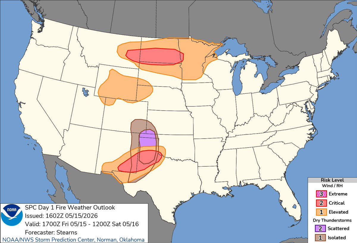 NWS Storm Prediction Center tweet media