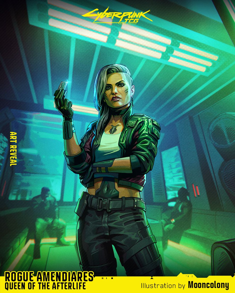Cyberpunk Trading Card Game tweet media