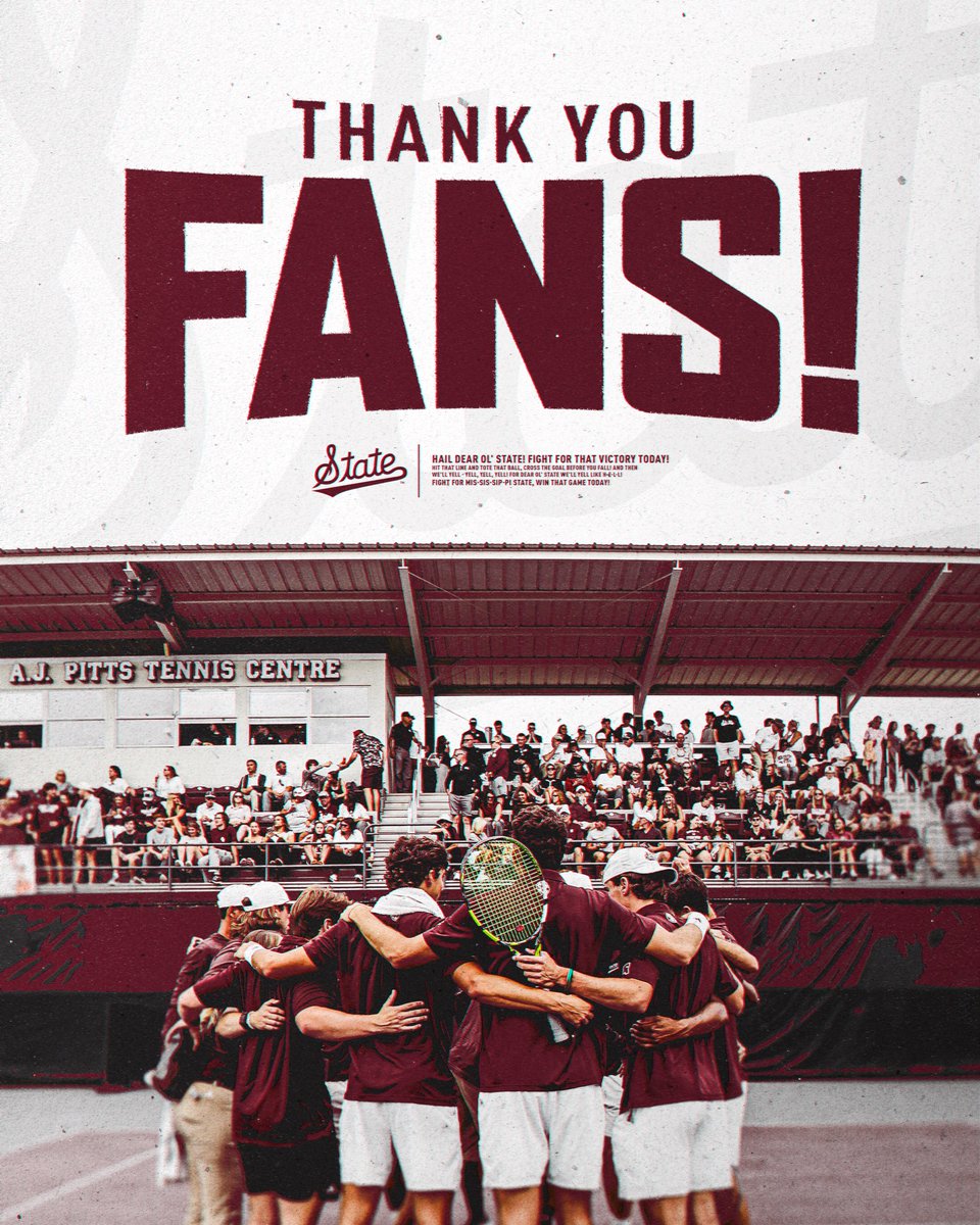 Mississippi State Men's Tennis tweet media