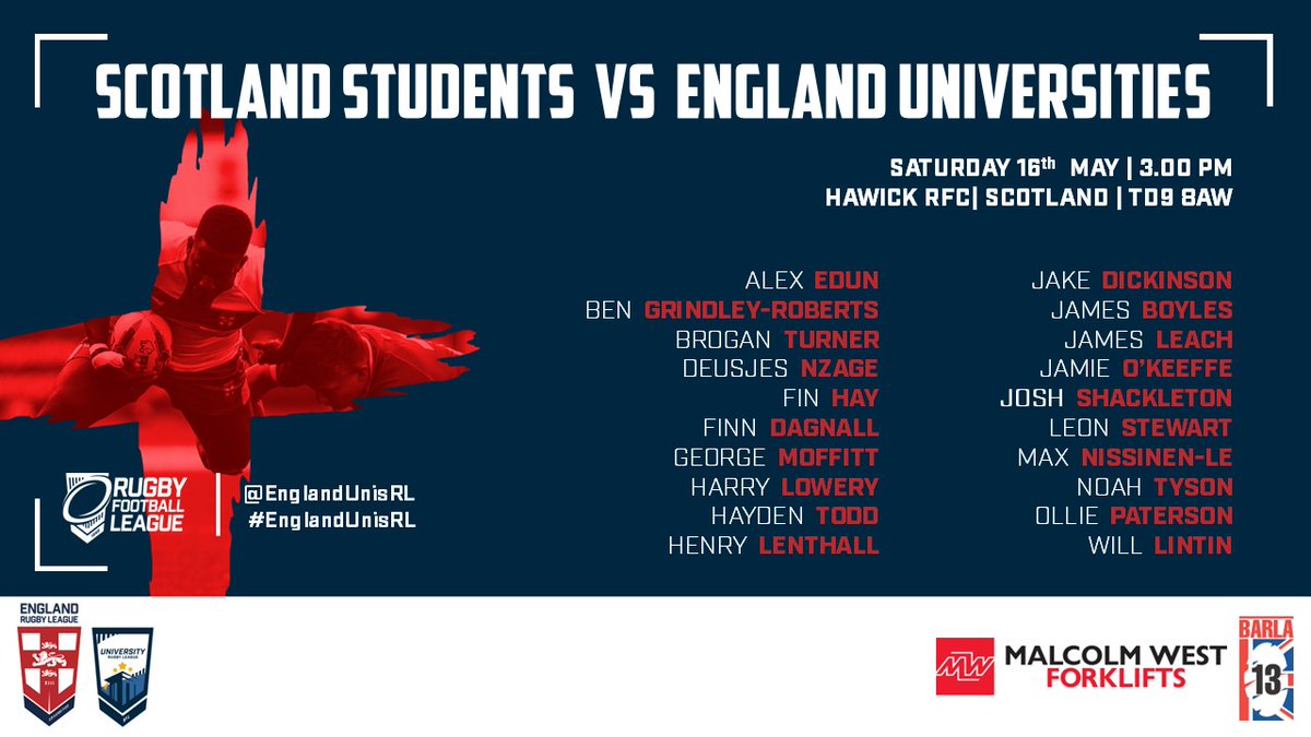 England Universities Rugby League 🏴🏉 tweet media