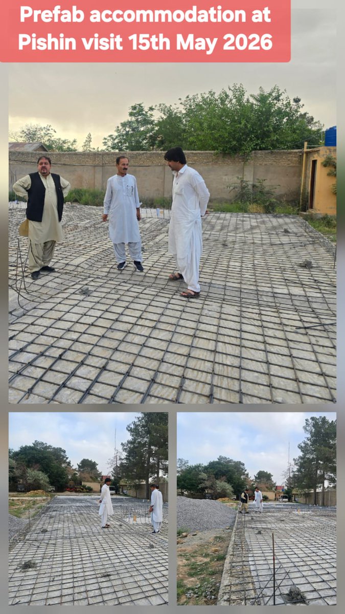 Road_Department's tweet photo. پشین: 15 مئی
ایس ای پشین سرکل انجینئر وسیم حیدر کا مختلف ترقیاتی منصوبوں کا دورہ، معیار اور پیش رفت کا تفصیلی جائزہ
ایس ای پشین سرکل انجینئر وسیم حیدر نے ضلع پشین میں جاری مختلف تعمیراتی اور ترقیاتی منصوبوں کا تفصیلی دورہ کیا جہاں انہوں نے منصوبوں کی پیش رفت تعمیراتی معیار مقررہ ٹائم لائن اور جاری کاموں کا جائزہ لیا۔ دورے کا مقصد ترقیاتی اسکیموں کی بروقت تکمیل شفافیت اور اعلیٰ معیار کو یقینی بنانا تھا تاکہ عوام کو بہتر سہولیات فراہم کی جا سکیں دورے کے دوران انجینئر وسیم حیدر نے 50 بستروں پر مشتمل ڈی ایچ کیو ہسپتال پشین کا معائنہ کیا جہاں جاری تعمیراتی سرگرمیوں اور طبی سہولیات کی فراہمی سے متعلق پیش رفت کا جائزہ لیا گیا انہوں نے متعلقہ حکام کو ہدایت دی کہ ہسپتال منصوبے کو مقررہ معیار اور وقت کے مطابق مکمل کیا جائے تاکہ عوام کو جدید طبی سہولیات میسر آسکیں اس کے علاوہ انہوں نے تھانہ صدر (PS Saddar) کی فورٹیفیکیشن اسکیم کا بھی دورہ کیا اور سیکیورٹی انفراسٹرکچر کی بہتری کے لیے جاری کاموں کا جائزہ لیا متعلقہ افسران کو ہدایت دی گئی کہ تعمیراتی معیار پر کسی قسم کا سمجھوتہ نہ کیا جائے
انجینئر وسیم حیدر نے پشین میں پری فیب رہائش گاہوں (Prefab Accommodation) کی تعمیراتی پیش رفت کا معائنہ کرتے ہوئے منصوبے کی بروقت تکمیل پر زور دیا تاکہ متعلقہ عملے کو بہتر رہائشی سہولیات فراہم کی جا سکیں دورے کے دوران ڈی سی ہاؤس پشین میں جاری تعمیراتی و بحالی کے کاموں کا بھی جائزہ لیا گیا جبکہ ورثہ عمارتوں کی بحالی (Heritage Building Revival) منصوبے کے تحت تاریخی اہمیت کی حامل عمارتوں کی اصل شناخت برقرار رکھتے ہوئے بحالی کے کاموں پر اطمینان کا اظہار کیا گیا اسی طرح انجینئر وسیم حیدر نے جان اڈہ روڈ کی بحالی (Rehabilitation of Jan Adda Road) منصوبے کا معائنہ کیا اور سڑک کی تعمیر و مرمت کے معیار رفتار اور عوامی سہولت کے پہلوؤں کا جائزہ لیا۔ انہوں نے کہا کہ سڑکوں کے بہتر انفراسٹرکچر سے آمدورفت میں آسانی اور مقامی معیشت کو فروغ ملے گامزید برآں نرسنگ کالج پشین کے مجوزہ مقام کا دورہ بھی کیا گیا، جہاں مستقبل میں طبی تعلیم اور تربیت کی سہولیات کے فروغ کے لیے منصوبہ بندی کا جائزہ لیا گیااس موقع پر ایگزیکٹیو انجینئر بلڈنگ ضلع پشین نصر اللہ خان بھی ان کے ہمراہ تھے اور تمام جاری ترقیاتی منصوبوں پر پیش رفت کے حوالے سے تفصیلی بریفنگ دی انجینئر وسیم حیدر نے متعلقہ افسران اور عملے کو ہدایت دی کہ تمام ترقیاتی منصوبوں میں معیارشفافیت اور رفتار کو اولین ترجیح دی جائےتاکہ عوامی مفاد کے منصوبے بروقت مکمل ہو کر مقامی آبادی کو زیادہ سے زیادہ فائدہ پہنچا سکیں۔