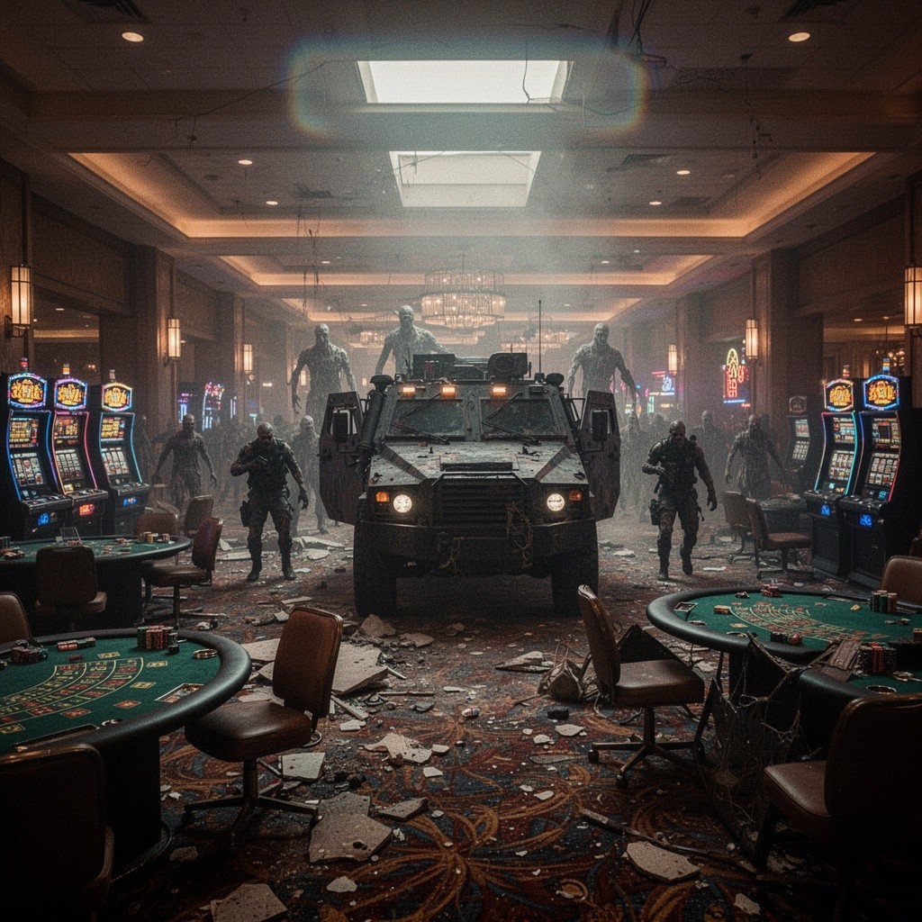 CapsuleRee22643's tweet photo. On this day in 2021, Army of the Dead hit theaters, a contrarian genre moment: a zombie heist that treated creatures as ensemble players, recasting heist beats as blockbuster spectac...

#ArmyOfTheDead #ZackSnyder #HeistCinema #GenreBlend #Cinephile #May14 https://t.co/UJ9sRypPtP