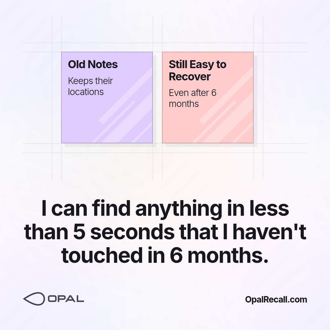 chevas's tweet photo. The hard test is not finding yesterday’s note.

The hard test is finding the thing you have not touched in six months.

Spatial memory eliminates the “where did I put that?” smoke break.

https://t.co/630XCR86zU https://t.co/SZhK7w07EQ