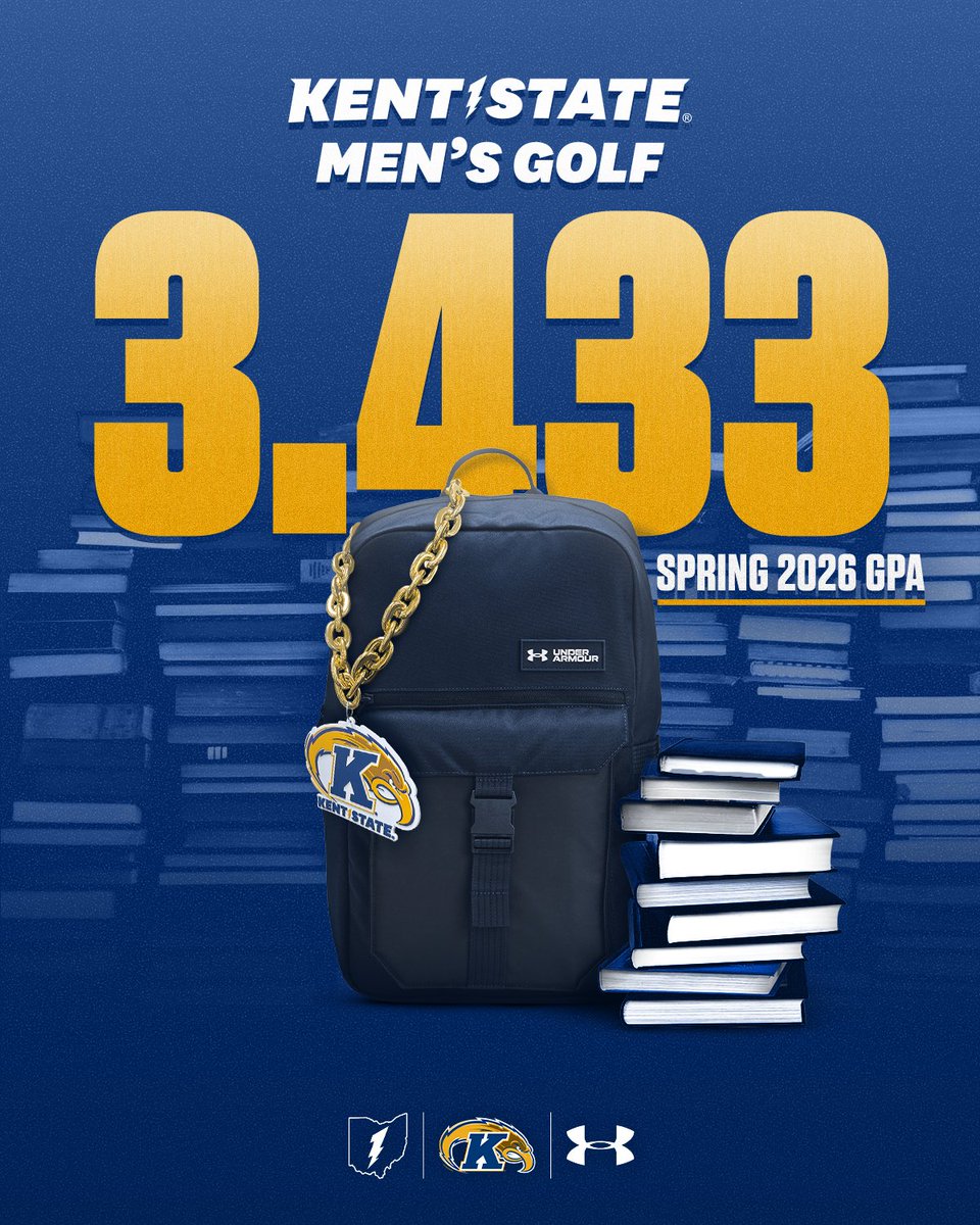 KentStGolf's tweet photo. Another strong semester for the Flashes in the classroom!

#GoFlashes⚡️ https://t.co/PIpNadqEaB