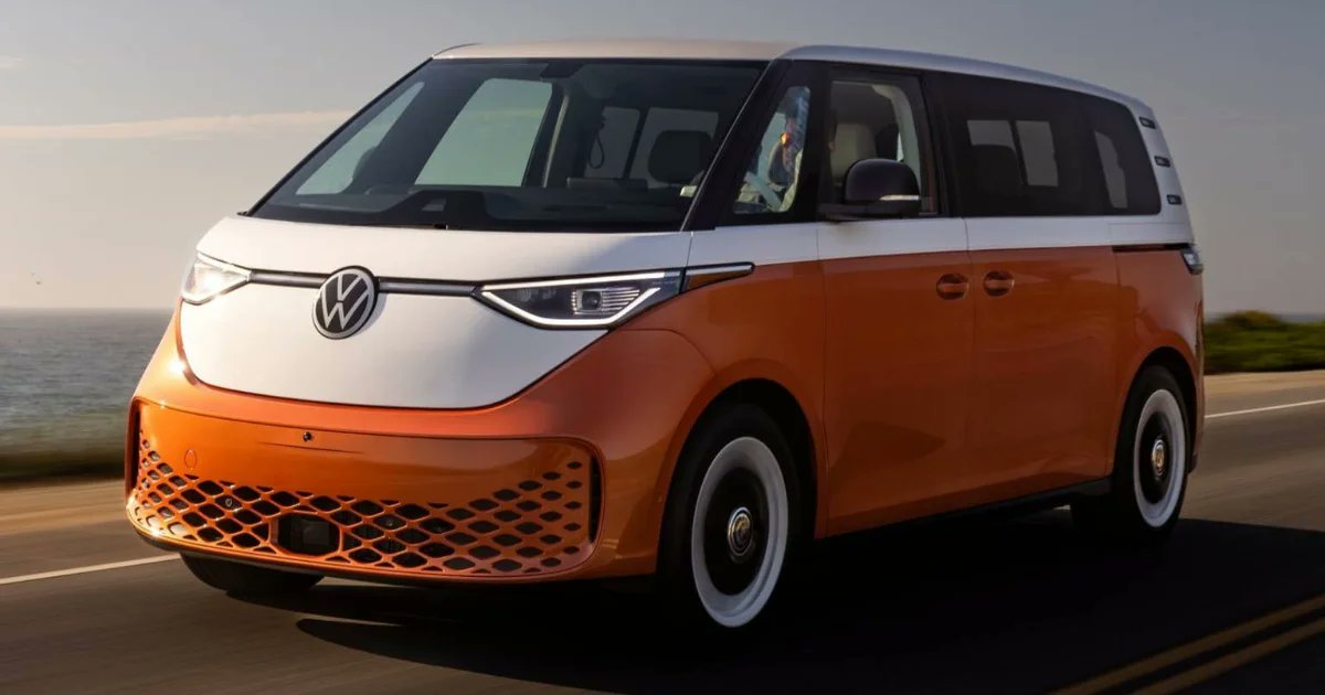 motorrove's tweet photo. When it debuted back in 2025, the Volkswagen ID. Buzz created a lot of excitement for both retro car lovers and writers; they couldn’t stop writing or talking about it. 
https://t.co/rBhEKaDg1l https://t.co/w77mSfViGx