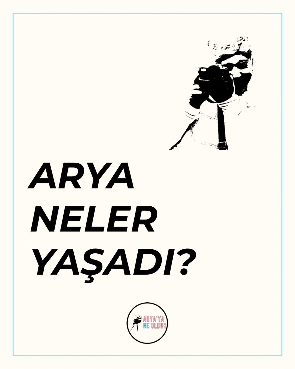 Arya'ya Ne Oldu İnisiyatifi tweet media
