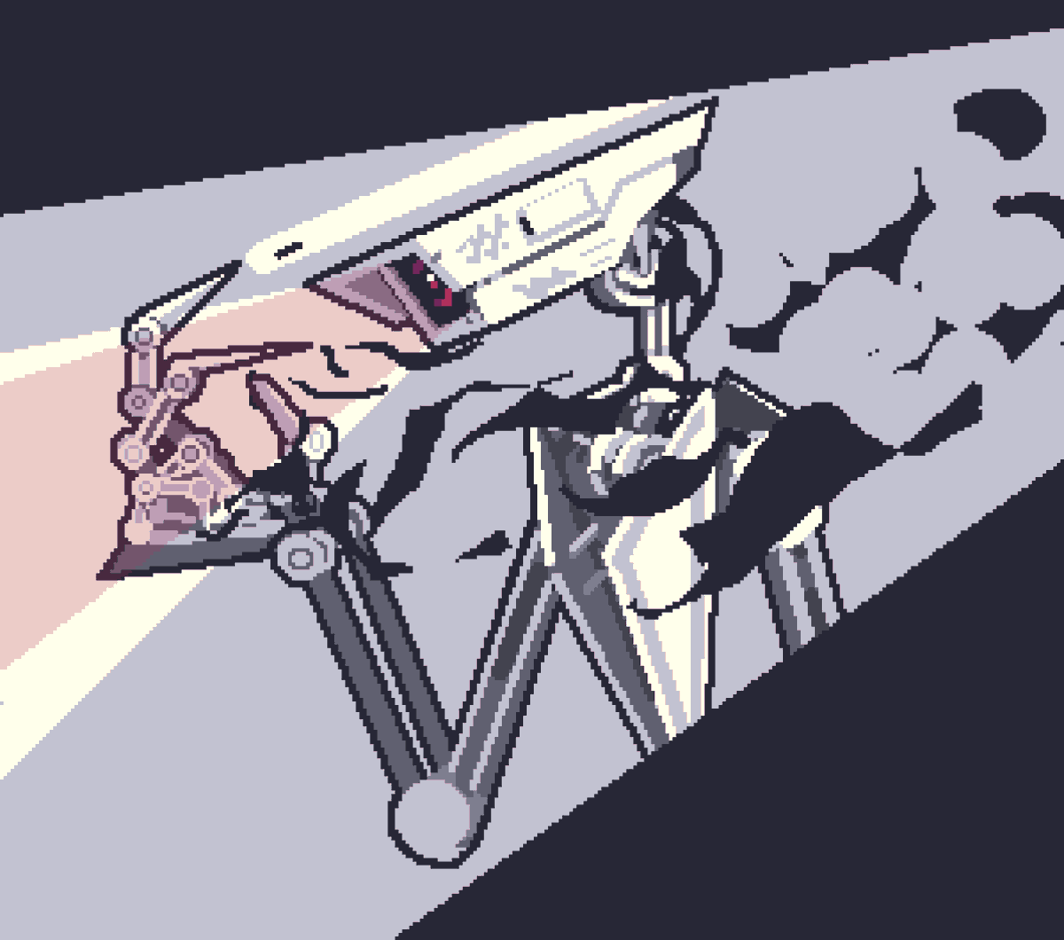 Hashtag_pixels's tweet photo. He's watching you.
#pixelart https://t.co/F99tYT3YR6