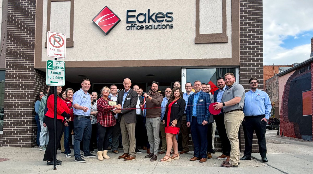 EakesOS's tweet photo. We were thrilled to celebrate our official ribbon cutting at our Cheyenne location last Thursday! 🎈 Thank you to everyone who joined us and helped make the day so special. We’re grateful for the warm welcome and excited to support local businesses in the community! ⭐ https://t.co/CH1fAZKmx6